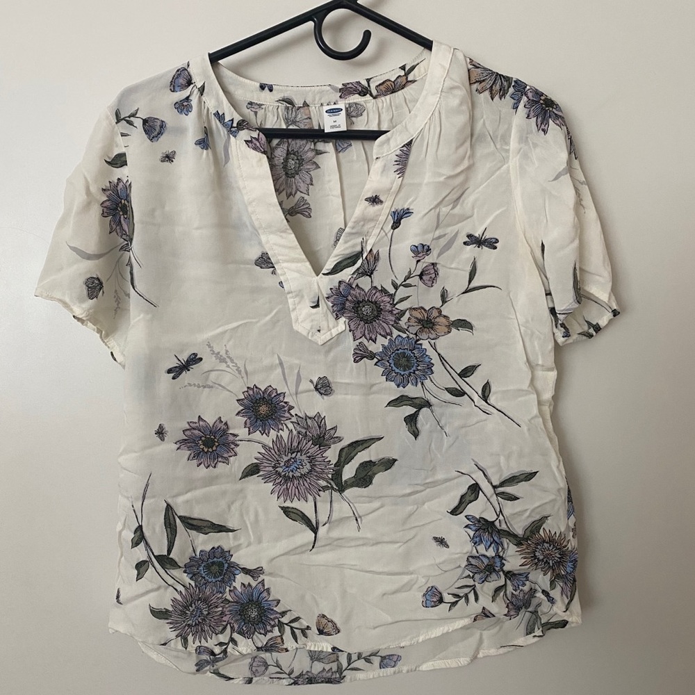 Old Navy Floral Blouse